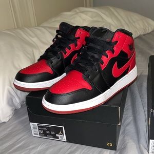 red jordan 1!
